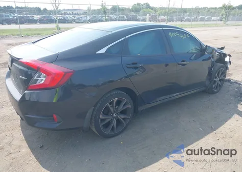 2019 Honda Civic Sport from USA, damaged, VIN 19XFC2F88KE024339
